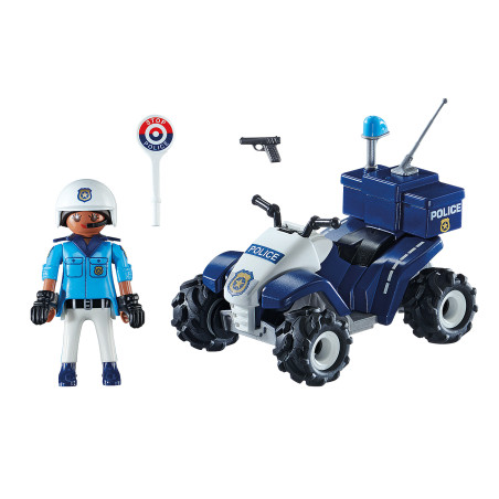 Playmobil policia -  speed quad