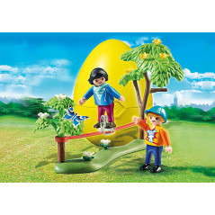 Playmobil huevo de pascua nios equilibristas