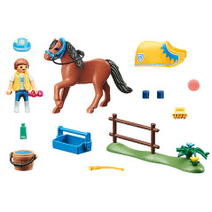 Playmobil coleccionable poni gales