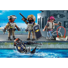 Playmobil fuerzas especiales set figuras