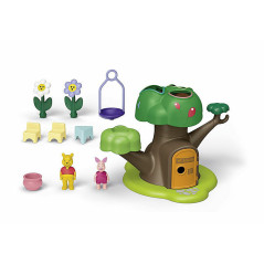 Playmobil junior  disney: winnie the pooh y piglet casa del rbol