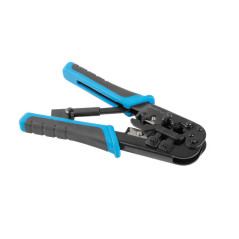 Lanberg NT-0201 pinza crimpatrice Nero, Blu