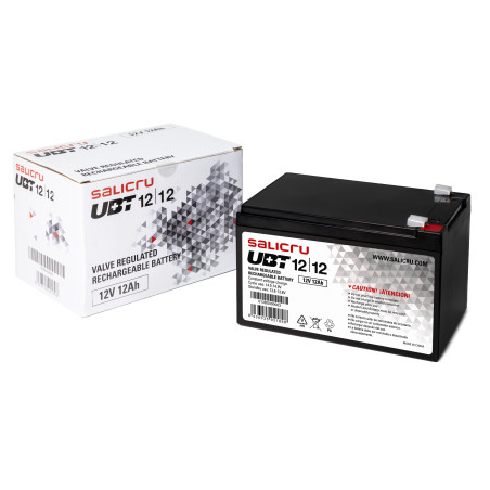Bateria agm salicru compatible para sais 12ah 12v