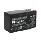 Bateria phasak phb 1207 compatible para sais 72ah 12v acido - plomo