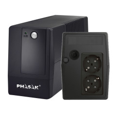 Phasak Basic gruppo di continuità (UPS) A linea interattiva 0,6 kVA 360 W 2 presa(e) AC