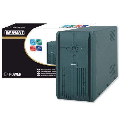 Eminent UPS 600VA gruppo di continuità (UPS) 0,6 kVA 360 W