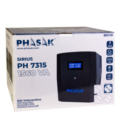 Phasak Sirius gruppo di continuità (UPS) A linea interattiva 1,56 kVA 900 W 4 presa(e) AC