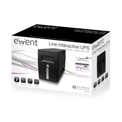 Ewent EW3946 gruppo di continuità (UPS) A linea interattiva 0,6 kVA 360 W 1 presa(e) AC