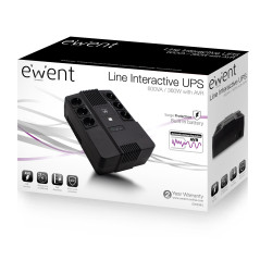 Ewent EW3945 gruppo di continuità (UPS) A linea interattiva 0,6 kVA 360 W 1 presa(e) AC