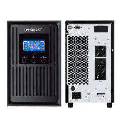 Sai ups phasak 3000va online ph 8030 lcd snmp doble conversion