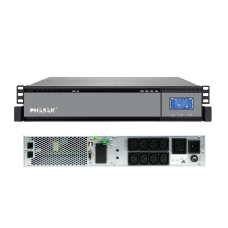 Phasak PH 9330 gruppo di continuità (UPS) Doppia conversione (online) 3 kVA 2700 W 6 presa(e) AC