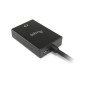 Adaptador equip vga macho a hdmi hembra con audio jack 3.5 pulgadas 119038