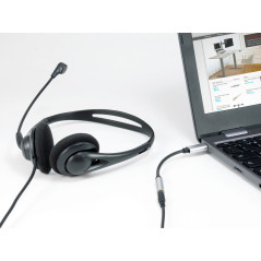 Cable adaptador equip usb tipo c a audio jack 3.5mm hembra