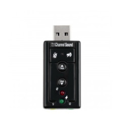 Adaptador de audio ewent ew3762 7.1 -  usb 2.0