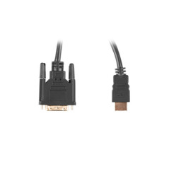 Lanberg CA-HDDV-20CU-0030-BK cavo e adattatore video 3 m HDMI tipo A (Standard) DVI-D Nero