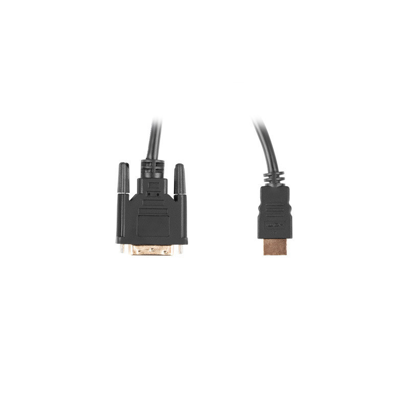 Cable hdmi lanberg macho -  dvi - d 24+1 macho 4k dual link 3m negro