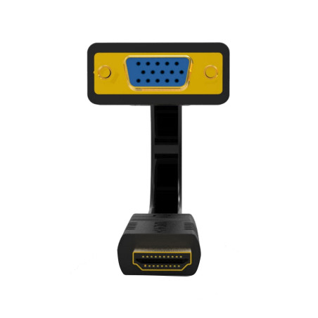 Cable adaptador ewent hdmi a vga 20cm - macho -  hembra