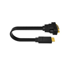 Ewent EW9869 cavo e adattatore video 0,15 m HDMI tipo A (Standard) VGA (D-Sub) Nero