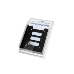 Adaptador bahia  coolbox 3.5 a 2.5 hdd ssd interno metalico
