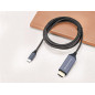 Adaptador usb tipo c a hdmi 4k conceptronic 2m -  macho - macho