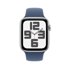 Smartwatch apple watch se gps 44mm silver case blue band