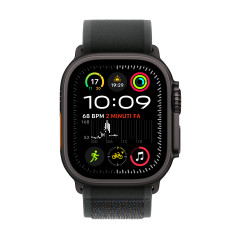 Smartwatch apple watch ultra 2 gps + cell 49mm black titanium trail loop s - m