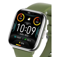 Reloj smartwatch myphone pastel silver green