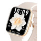 Reloj smartwatch myphone pastel gold cream