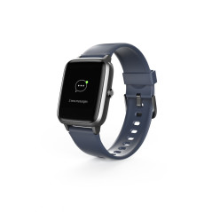 Smartwatch hama fit watch 4900 azul - negra