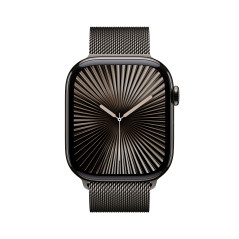 Smartwatch apple watch series 10 gps + cell 46mm state titanium milanese loop s - m