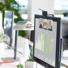 Webcam logitech c920s pro 1080p - 30fps con tapa de seguridad