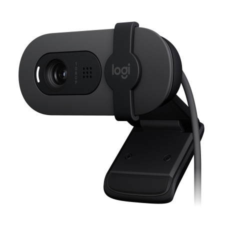 Webcam logitech brio 100 grafito full hd -  usb
