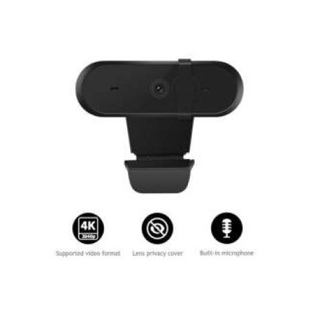 Webcam nilox nxwca02 4k con doble microfono enfoque automatico