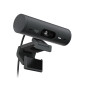 Webcam logitech brio 500 grafito full hd -  usb tipo c