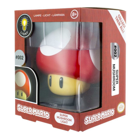 Lampara paladone icon super mario seta