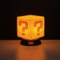 Lampara 3d paladone nintendo super mario question block
