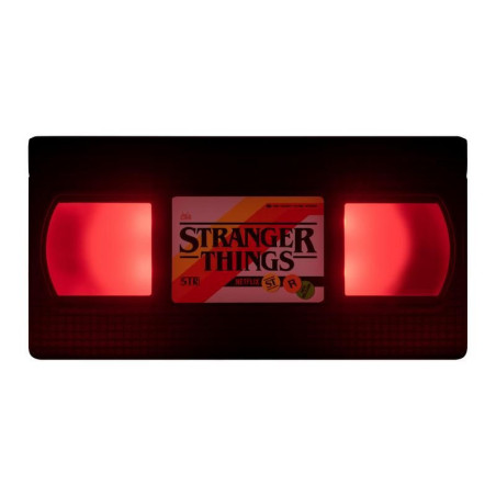 Lampara paladone stranger things vhs logo