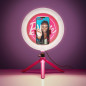 Aro de luz con tripode paladone barbie