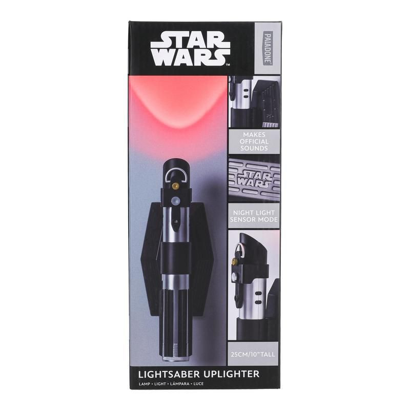 Lmpara para pared paladone star wars sable laser darth vader