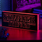 Lampara paladone sranger things logo rectangular