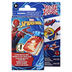 Marvel Spider-Man , Real Webs Refill Pack, ricarica di Fluido ragnatela Real Webs, da usare con il blaster giocattolo Real Webs