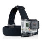 Soporte - correa para la cabeza ajustable phoenix para camaras sport & gopro hero 4 - 3+ - 3 - 2 - 1 de color negro con antidesl