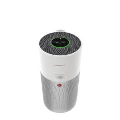 Hoover H-PURIFIER 500 purificatore 110 m² Argento, Bianco