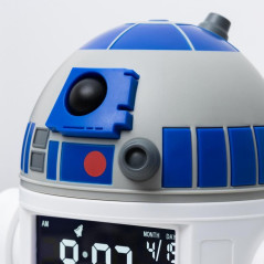 Paladone R2D2 Sveglia digitale Blu, Bianco