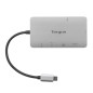 Docking station targus usb tipo c a 1 x hdmi 1  x vga 1 x usb tipo a 1 x usb tipo c plata