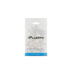 Lanberg PLU-6000 cavo di collegamento RJ-45 Trasparente