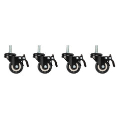 Lanberg AK-1601-B porta accessori Rotelle