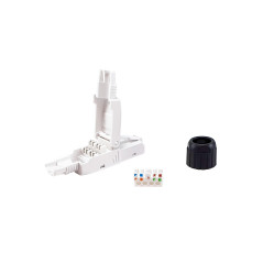 Kit 5 uds conectores rj45 equip categoria 6 utp