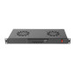 Panel ventilacion lanberg lcd 2 ventiladores termostato 230v 1u rack 19 negro