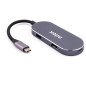 Docking station nilox tipo c a 3 x usb 3.0 1 x hdmi 1 x usb tipo c